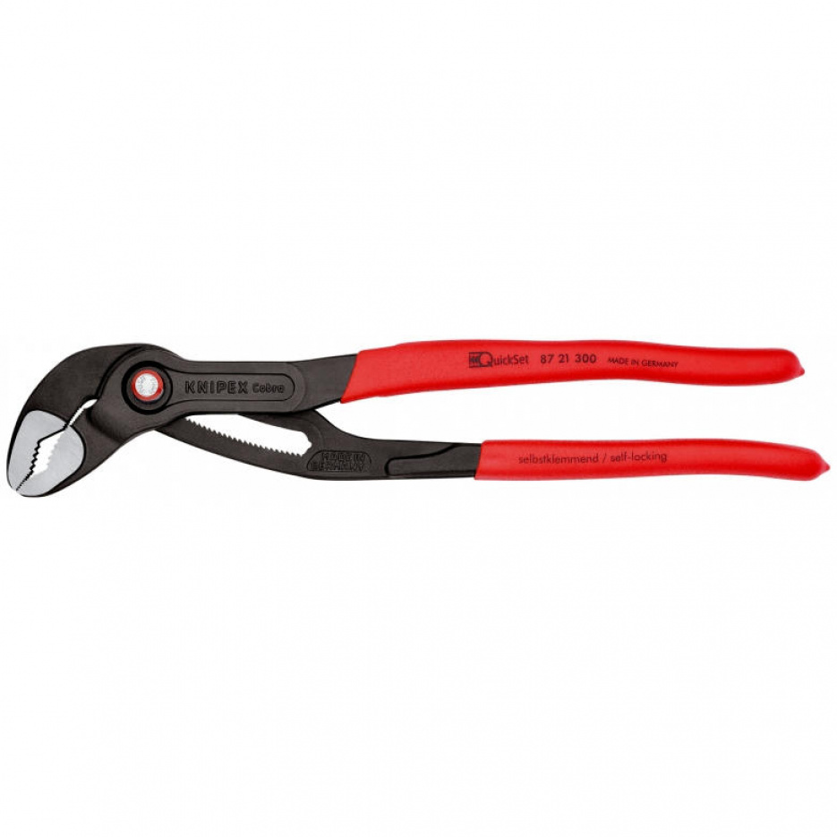 Захват переставной 300 мм, Cobra® QuickSet, быстрозажимной механизм KNIPEX KN-8721300